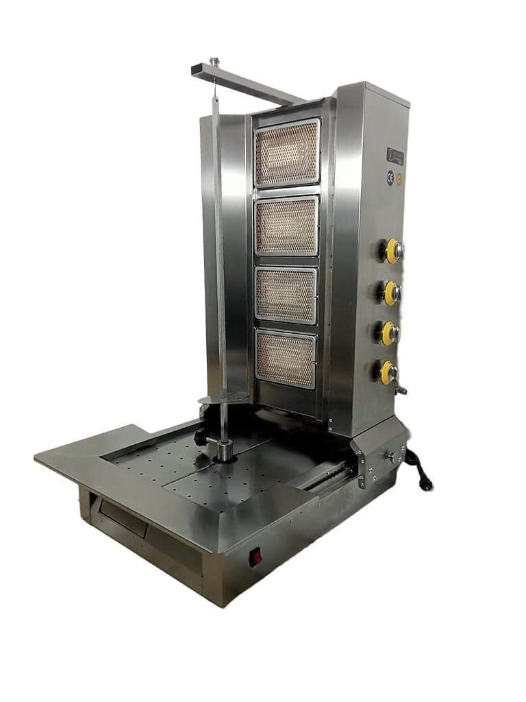 Machine À Kebab 4 Feux Gaz