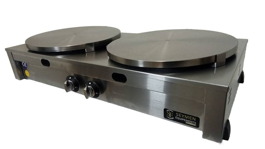 CRÊPIÈRE GAZ DOUBLE 40 CM