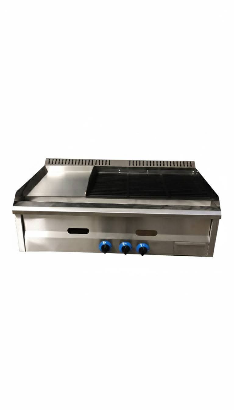 Plancha Grill Pierre De Lave 90 Cm