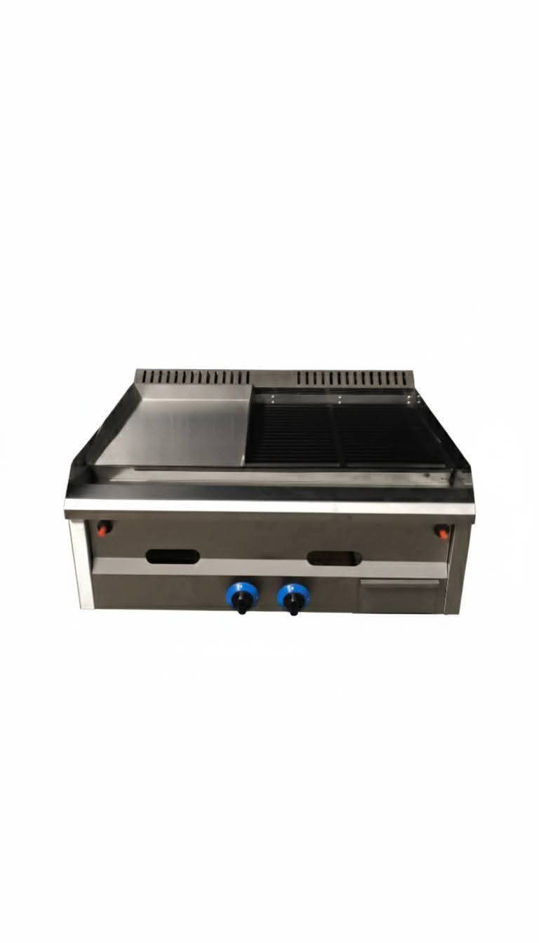 Plancha Grill Pierre De Lave 70 Cm